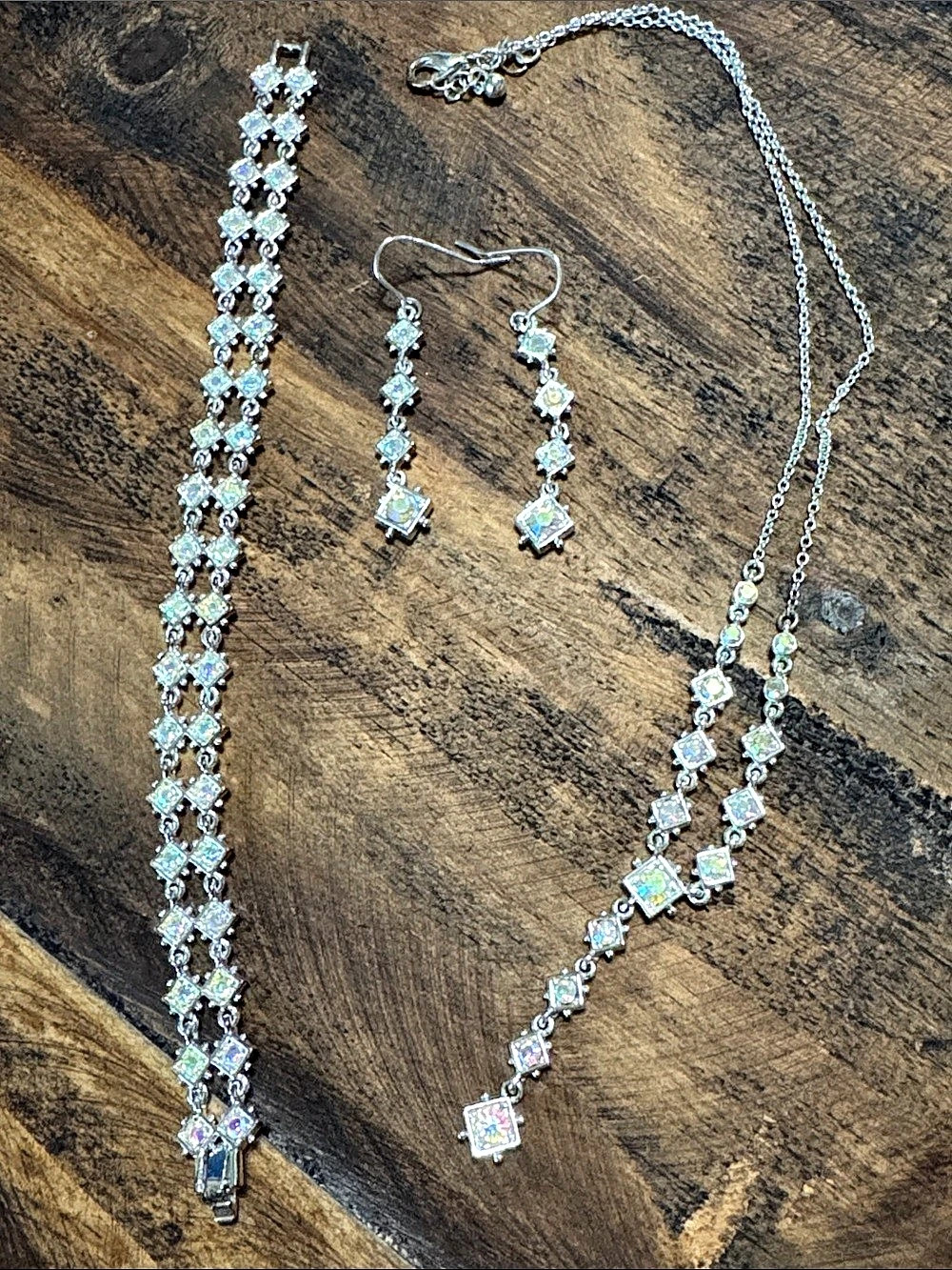 Premier Designs Silver-Tone Jewelry Set